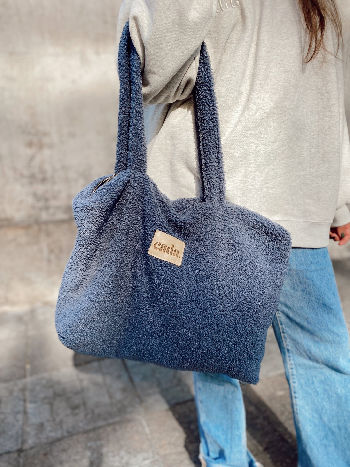 Bolso Corderito Azul