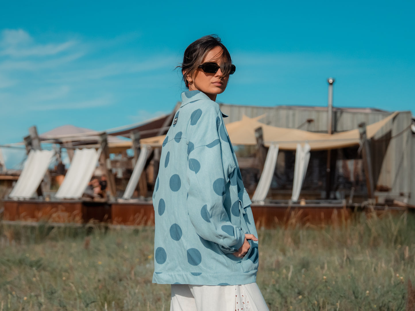 Campera Lunares