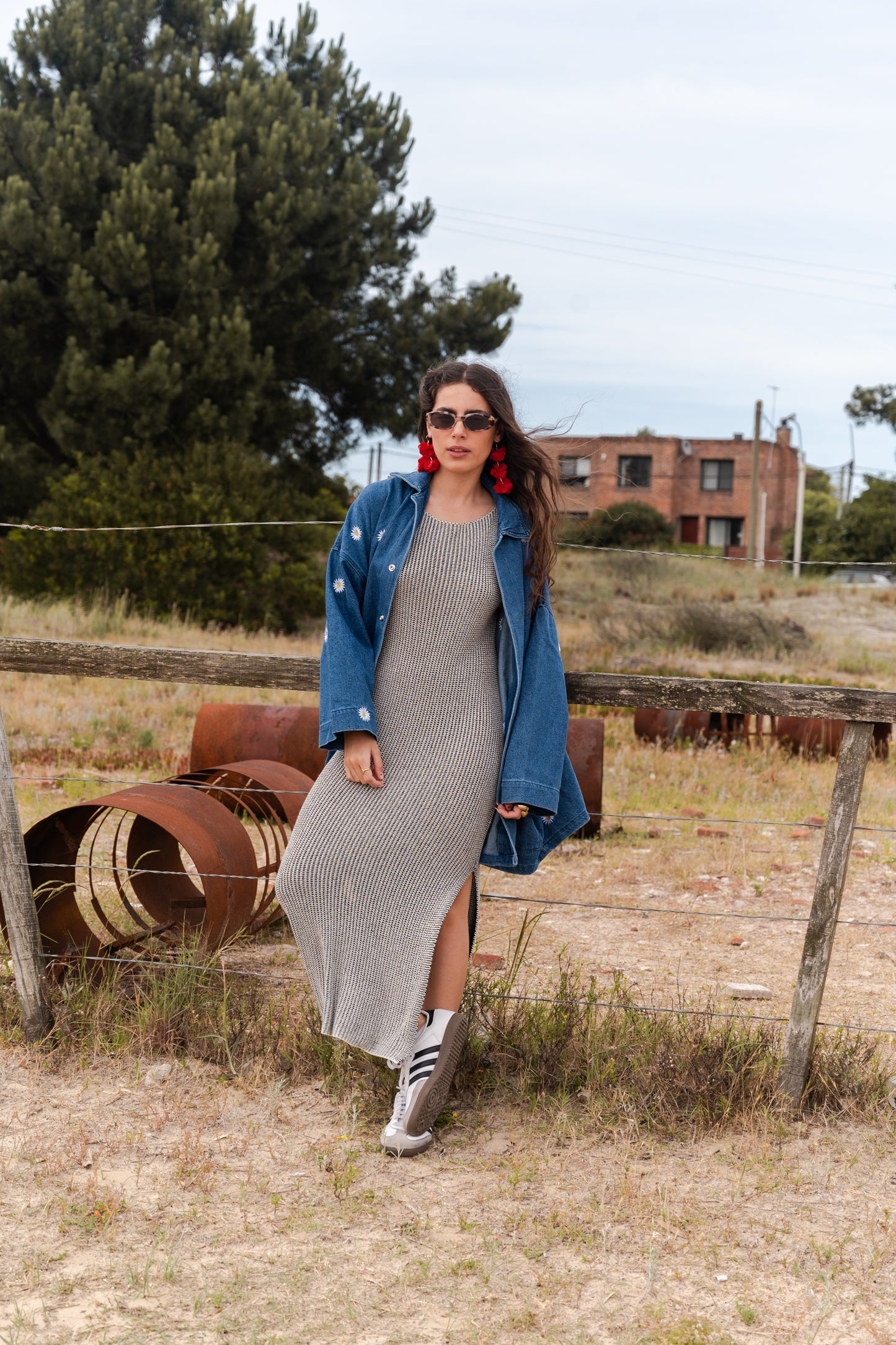 Campera Denim Margaritas