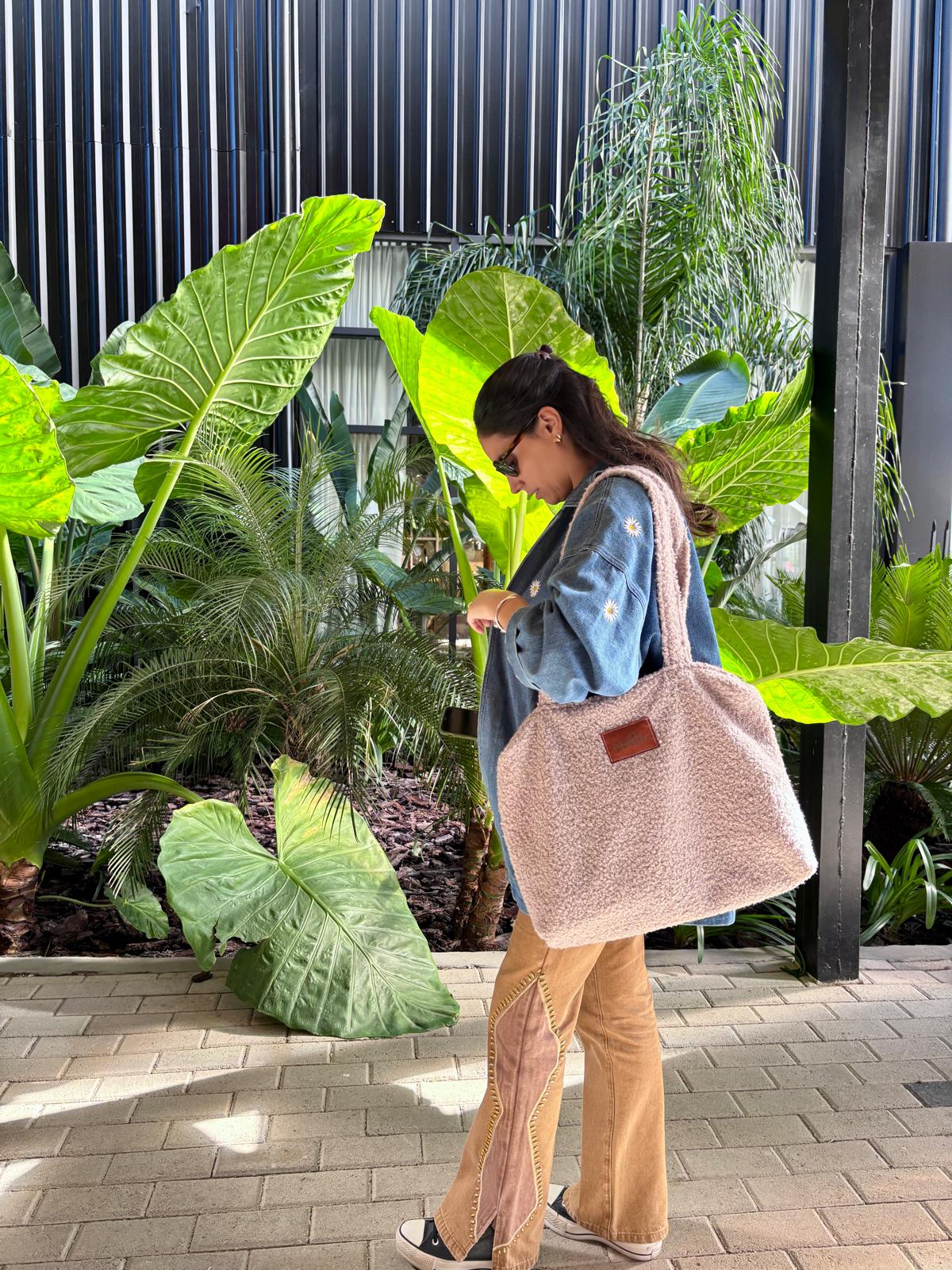 Bolso Corderito BEIGE