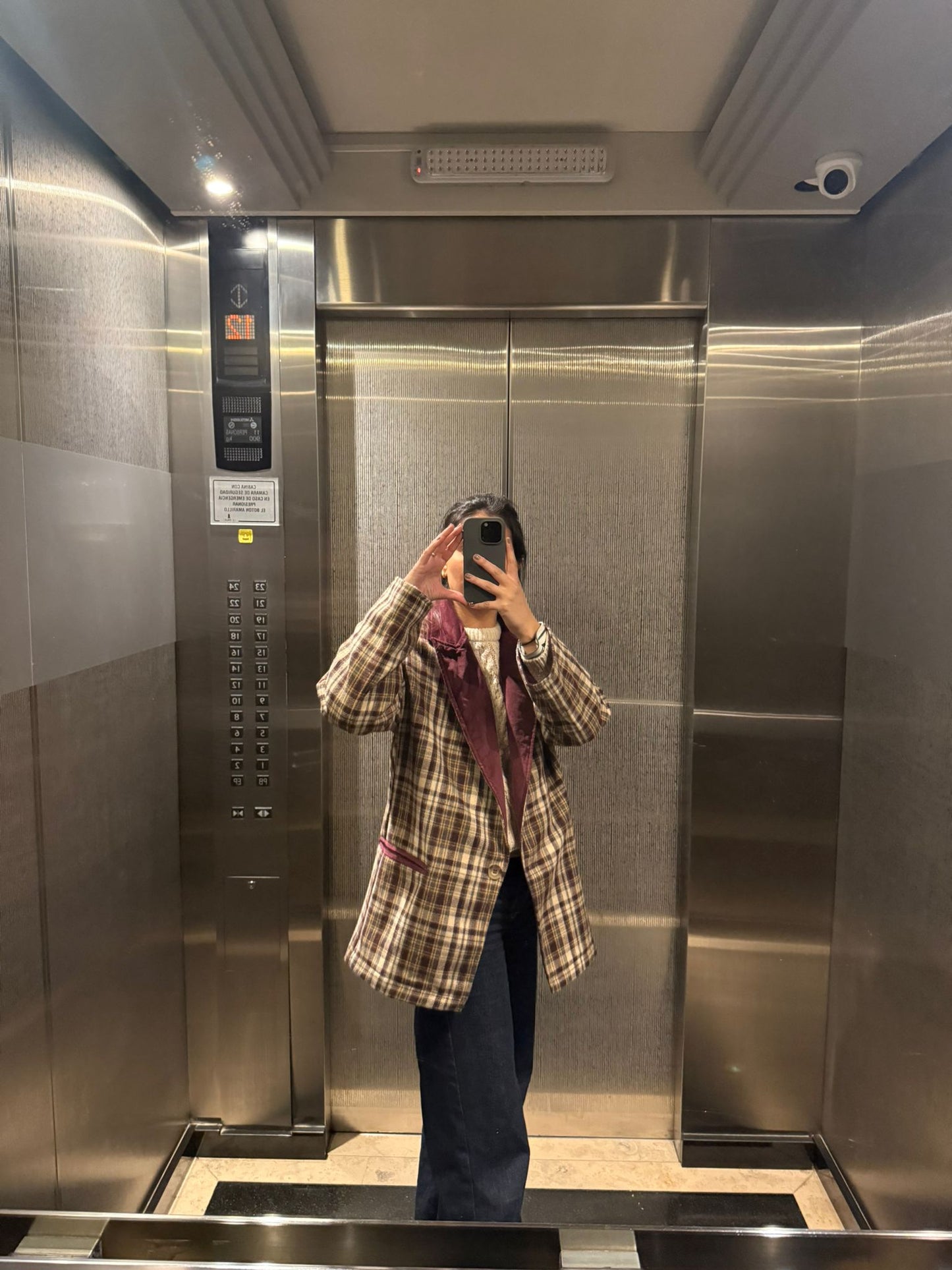 Blazer Escocés