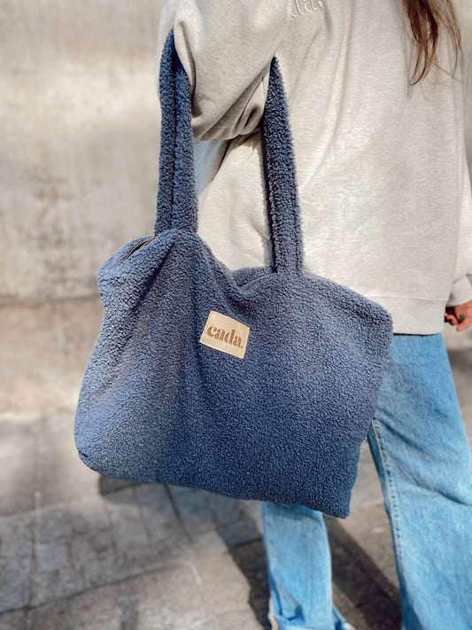 Bolso Corderito Azul
