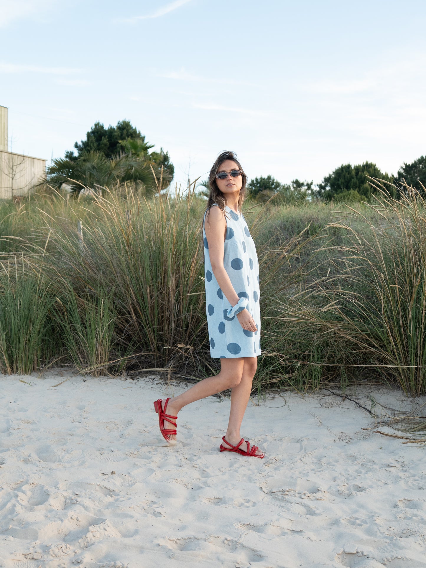 Vestido Lunares