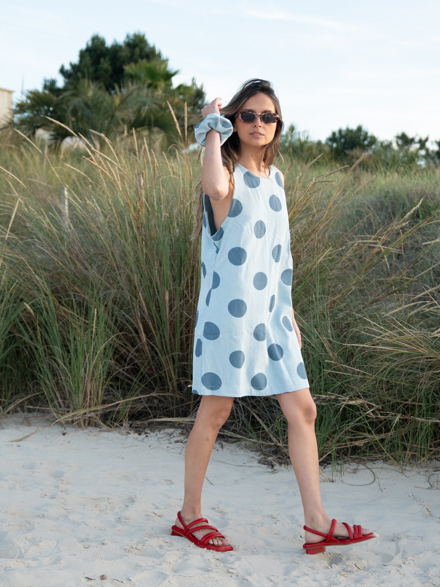 Vestido Lunares