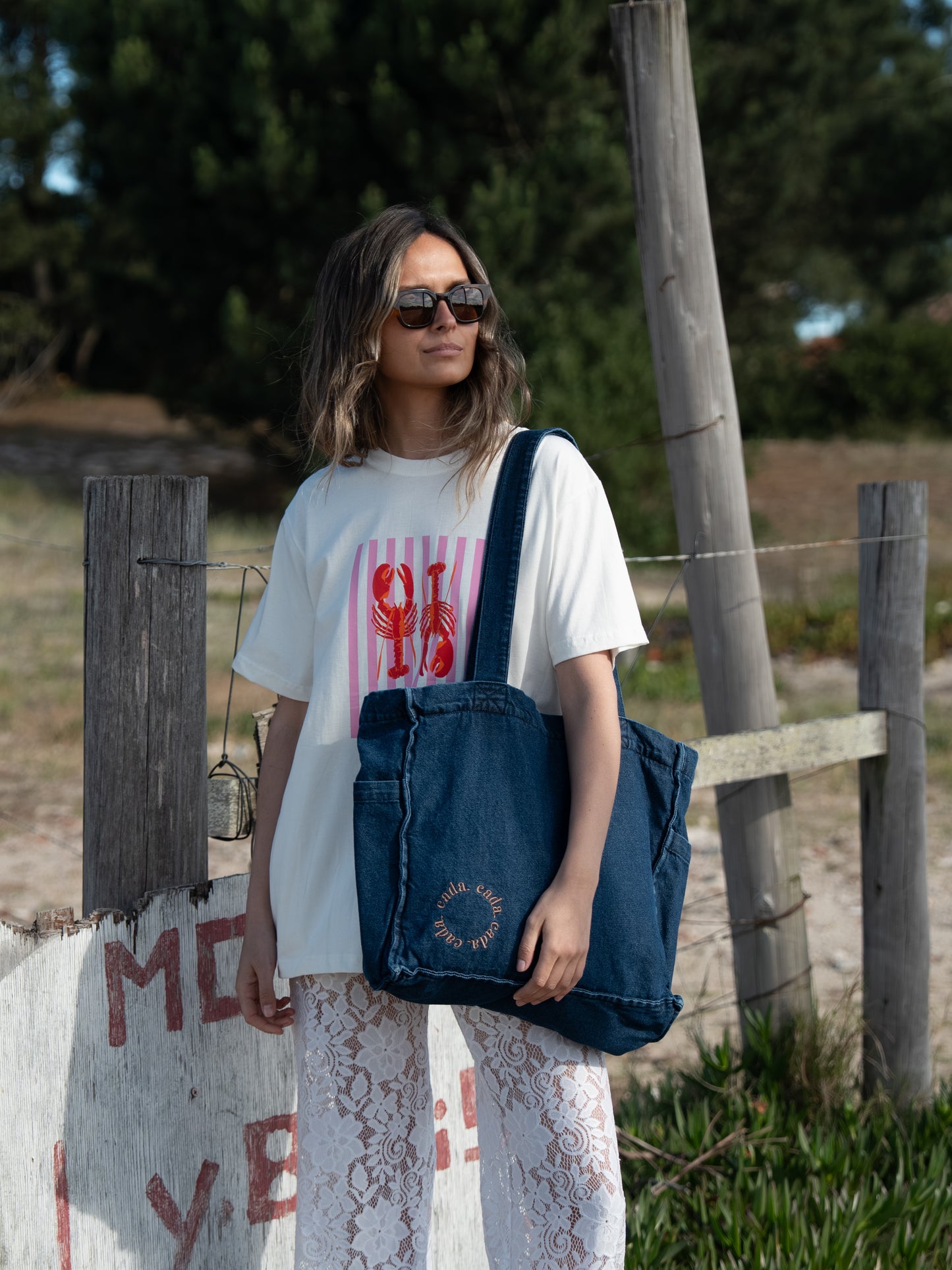 Bolso Denim Oscuro