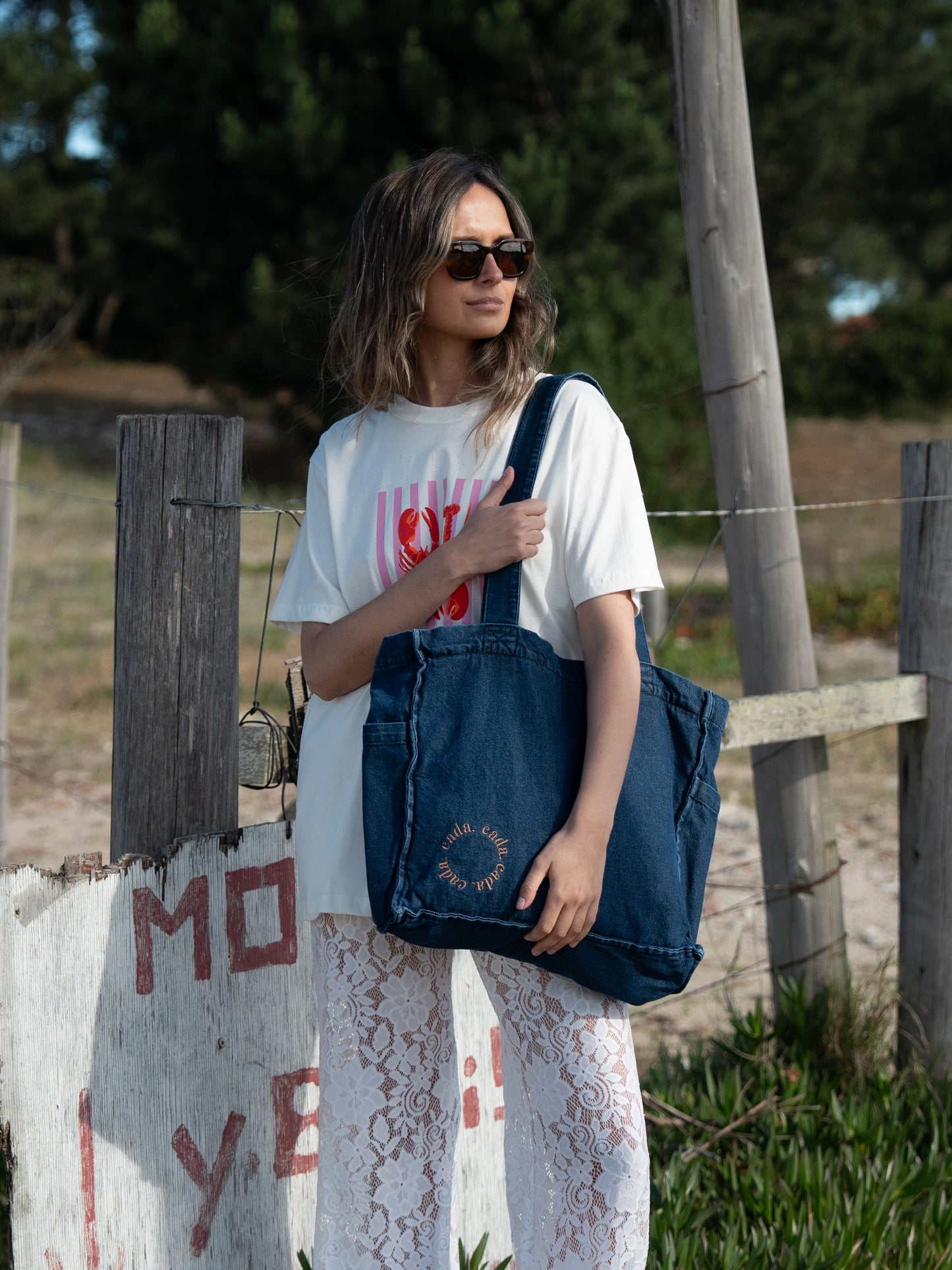 Bolso Denim Oscuro