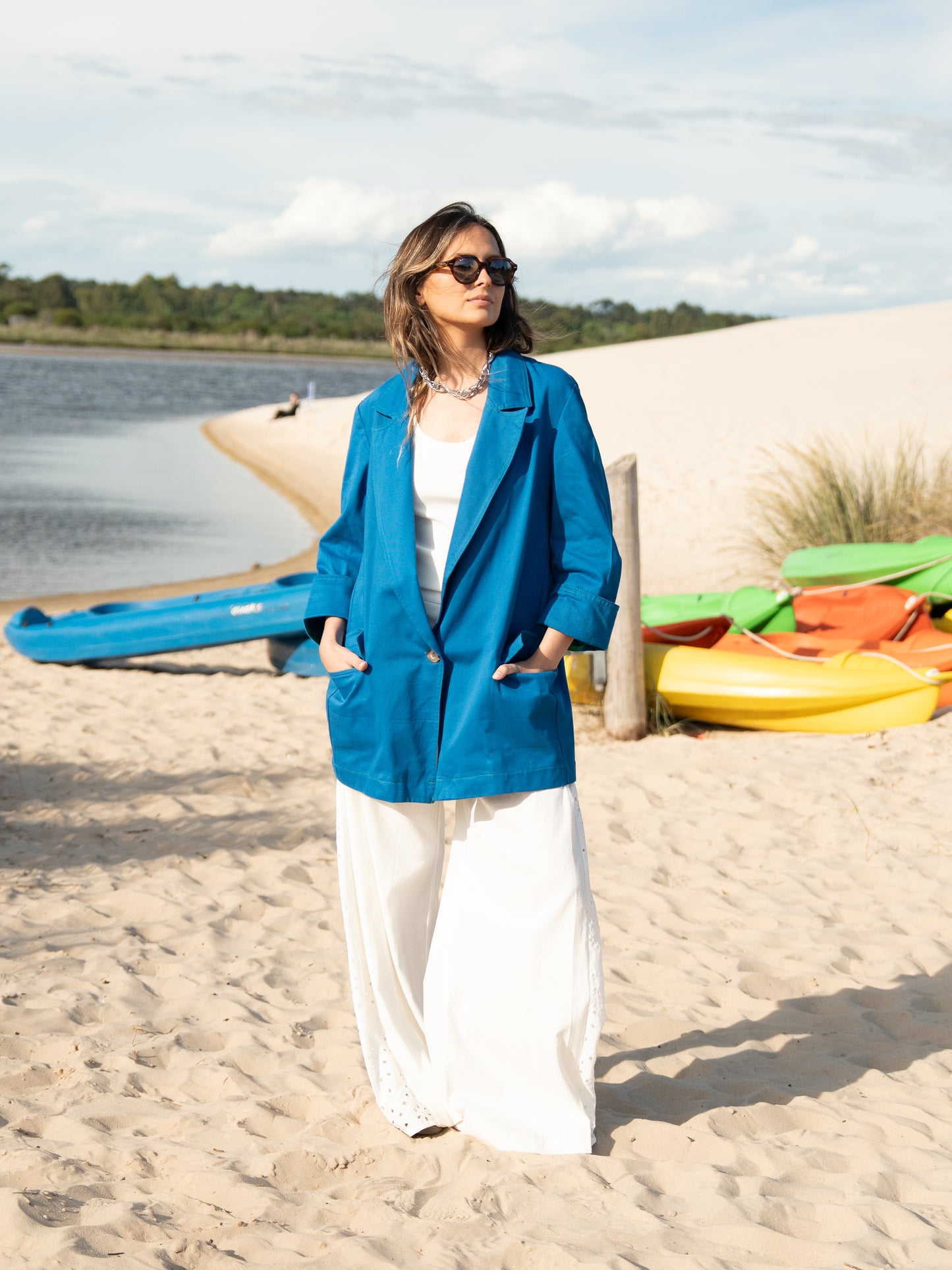 Blazer Azul