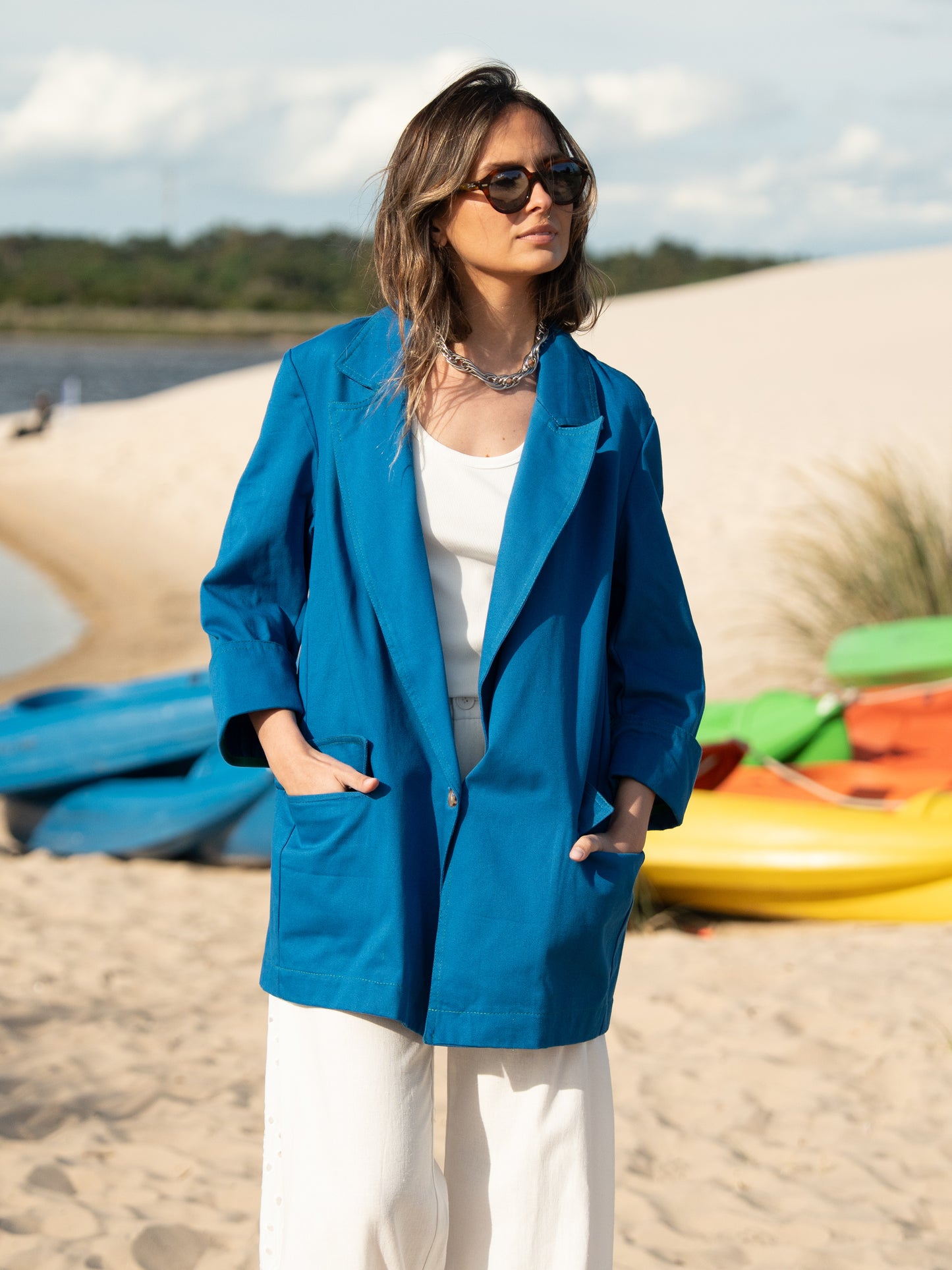 Blazer Azul