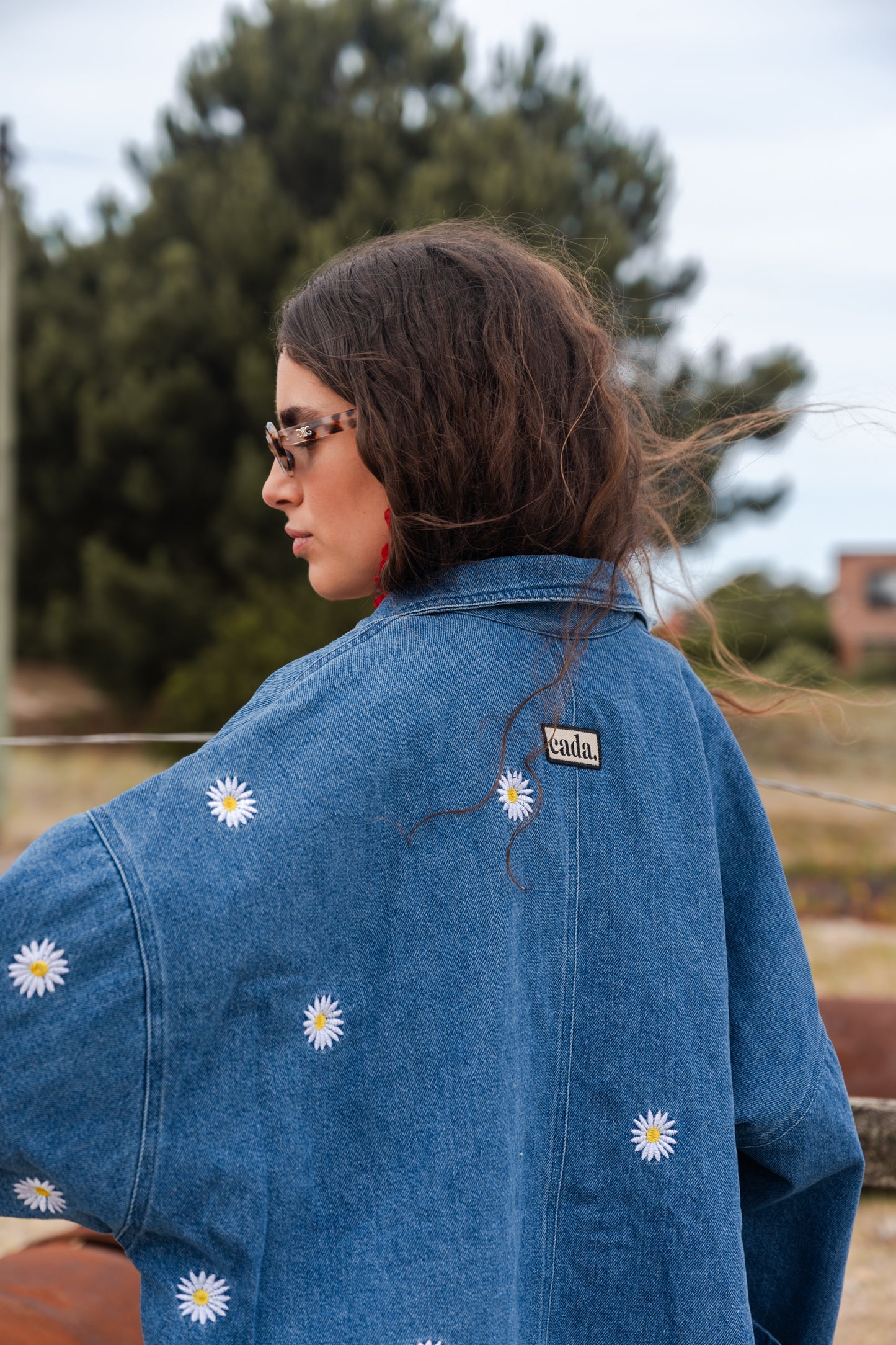 Campera Denim Margaritas
