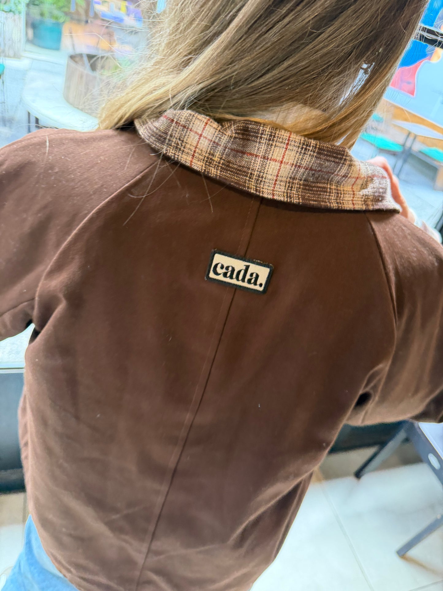 Campera Escocés Marrón