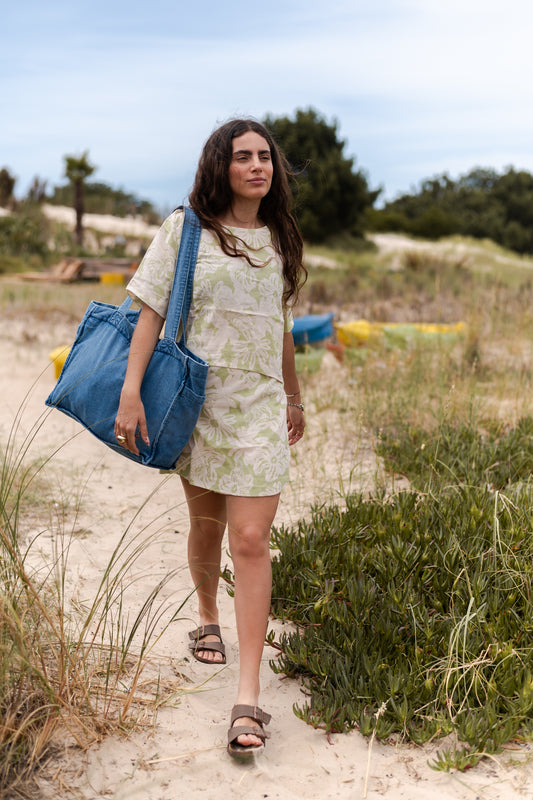 Bolso Denim Claro