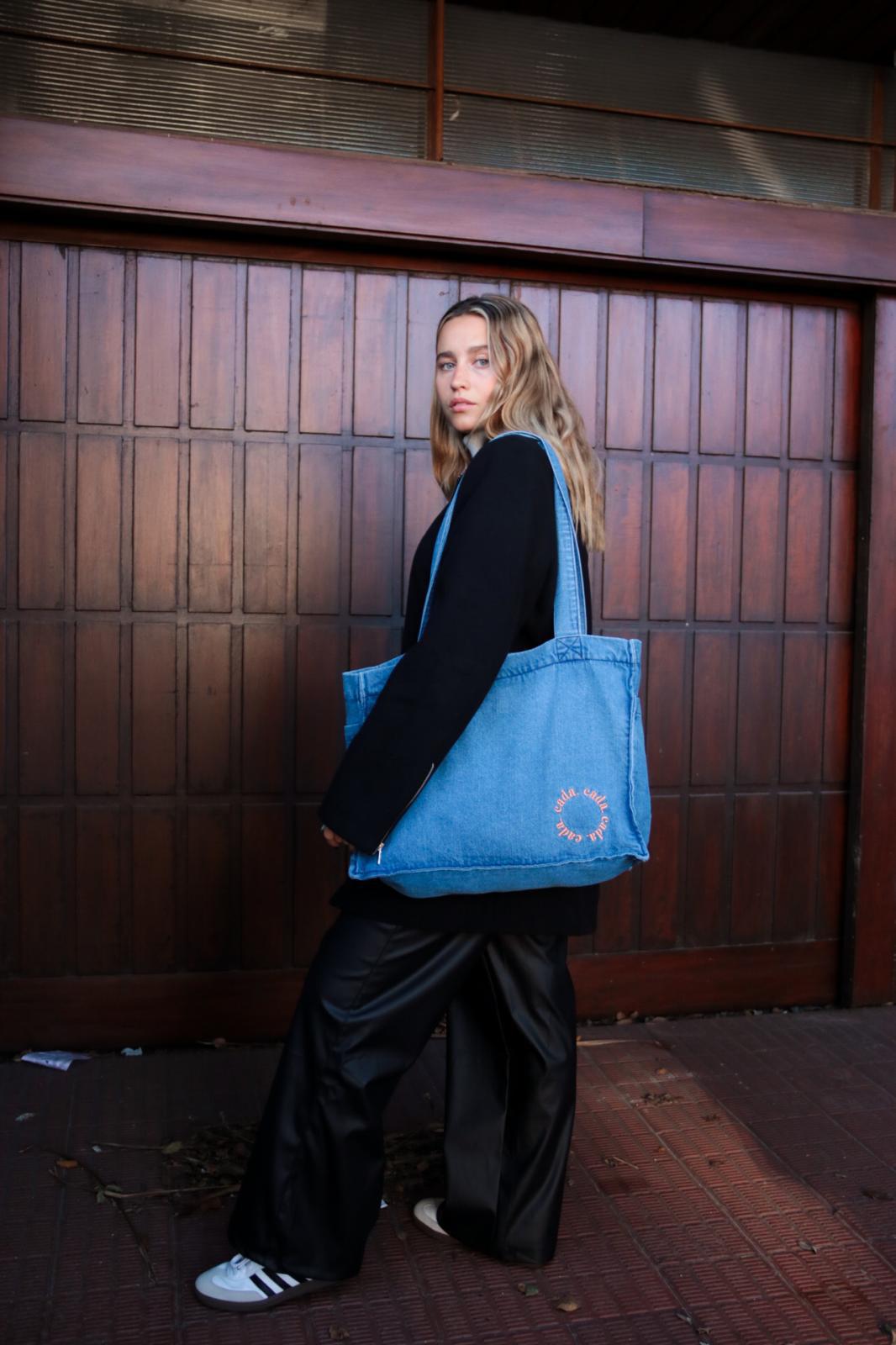Bolso Denim Claro