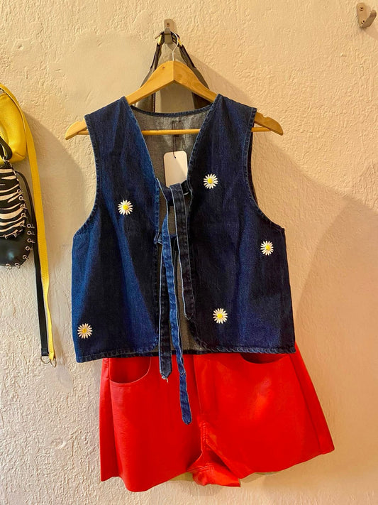 Chaleco Denim Margaritas