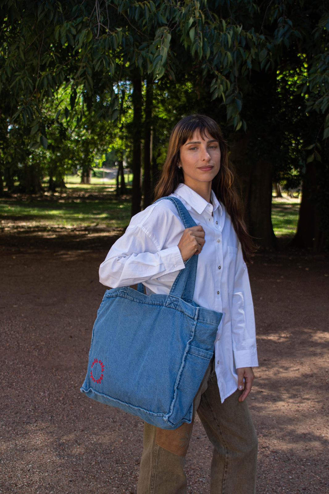 Bolso Denim Claro