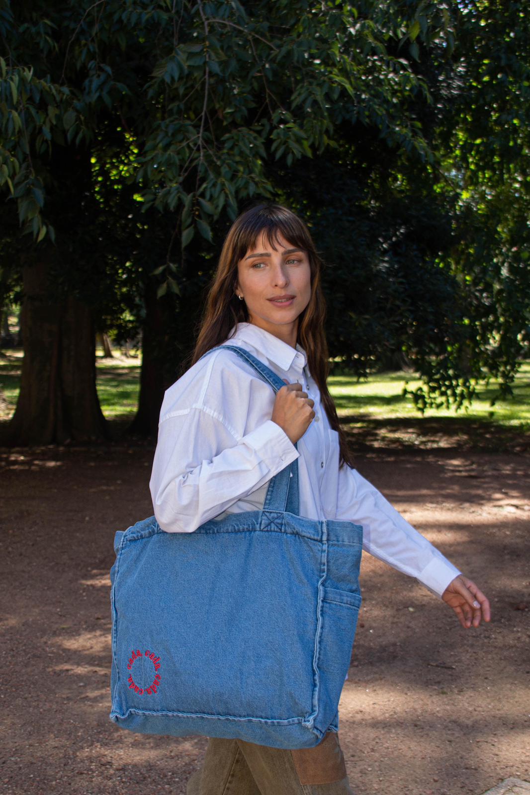 Bolso Denim Claro