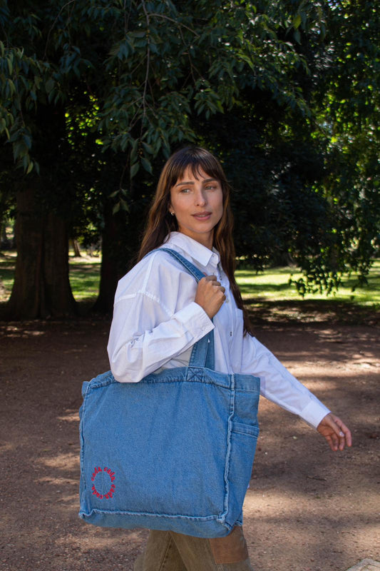 Bolso Denim Claro