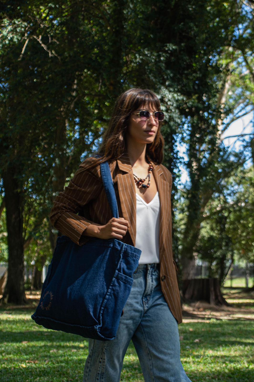 Bolso Denim Oscuro