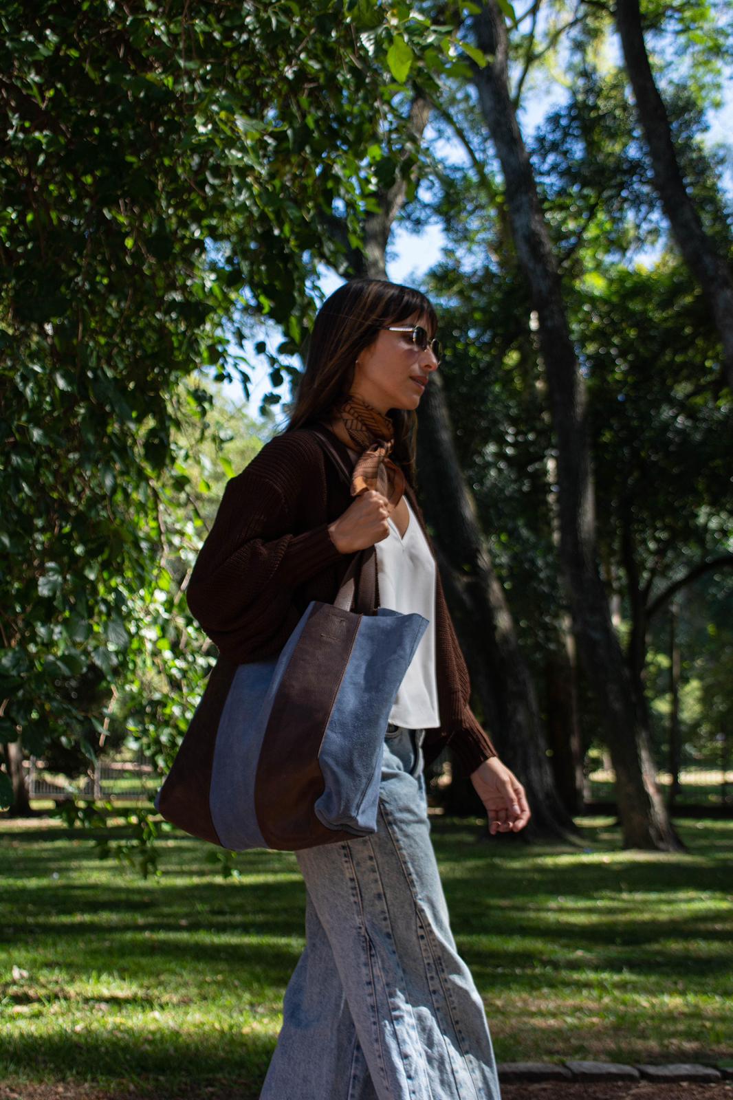 Bolso Dúo Celeste