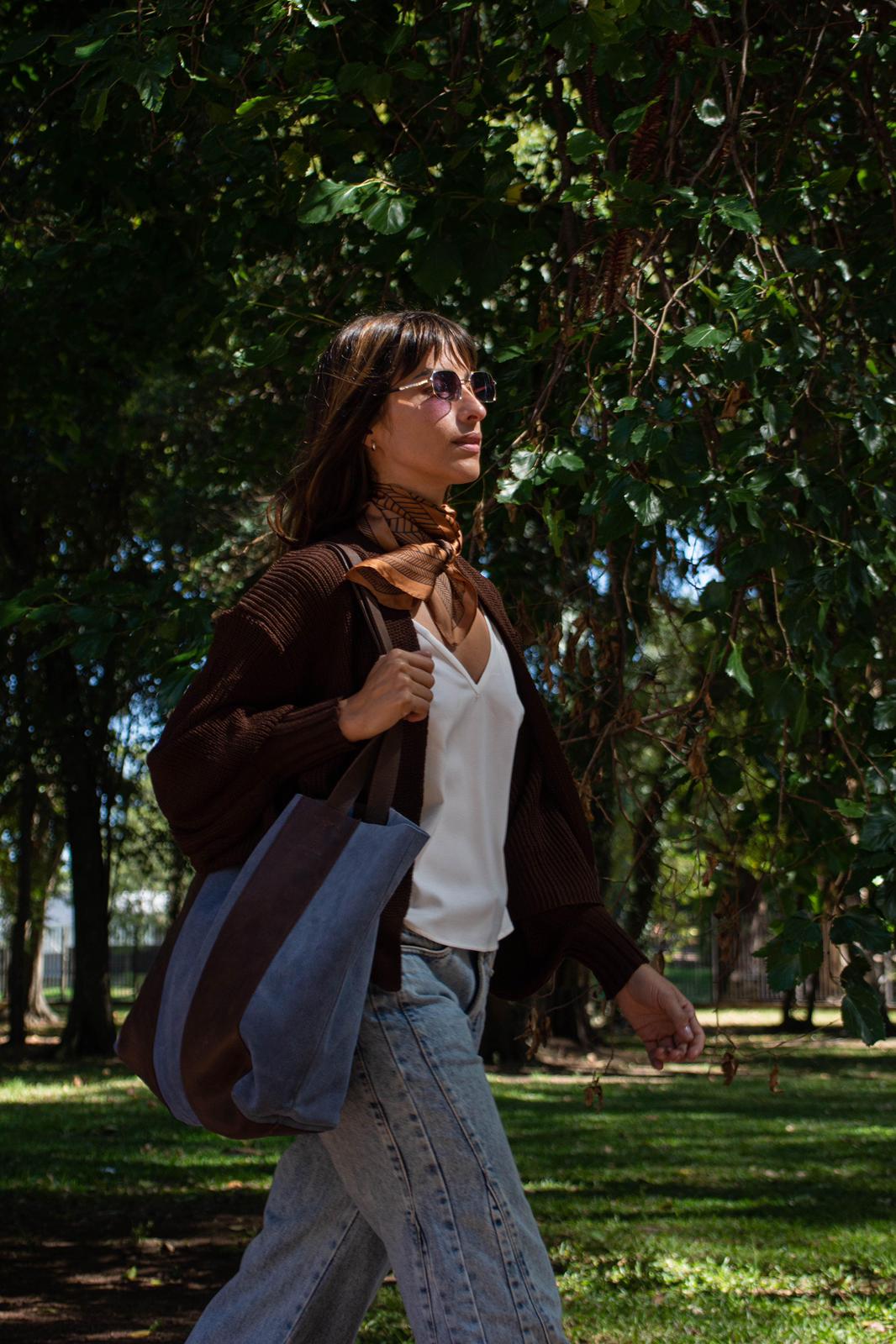 Bolso Dúo Celeste