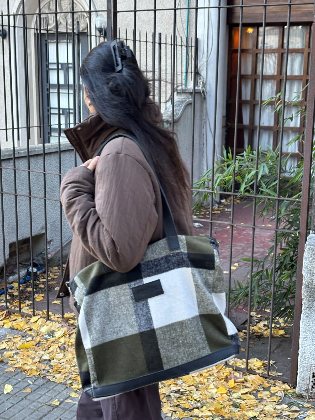 Bolso Cuero VERDE